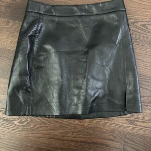 Wilfred Black Mini Pencil Skirt for Night Out